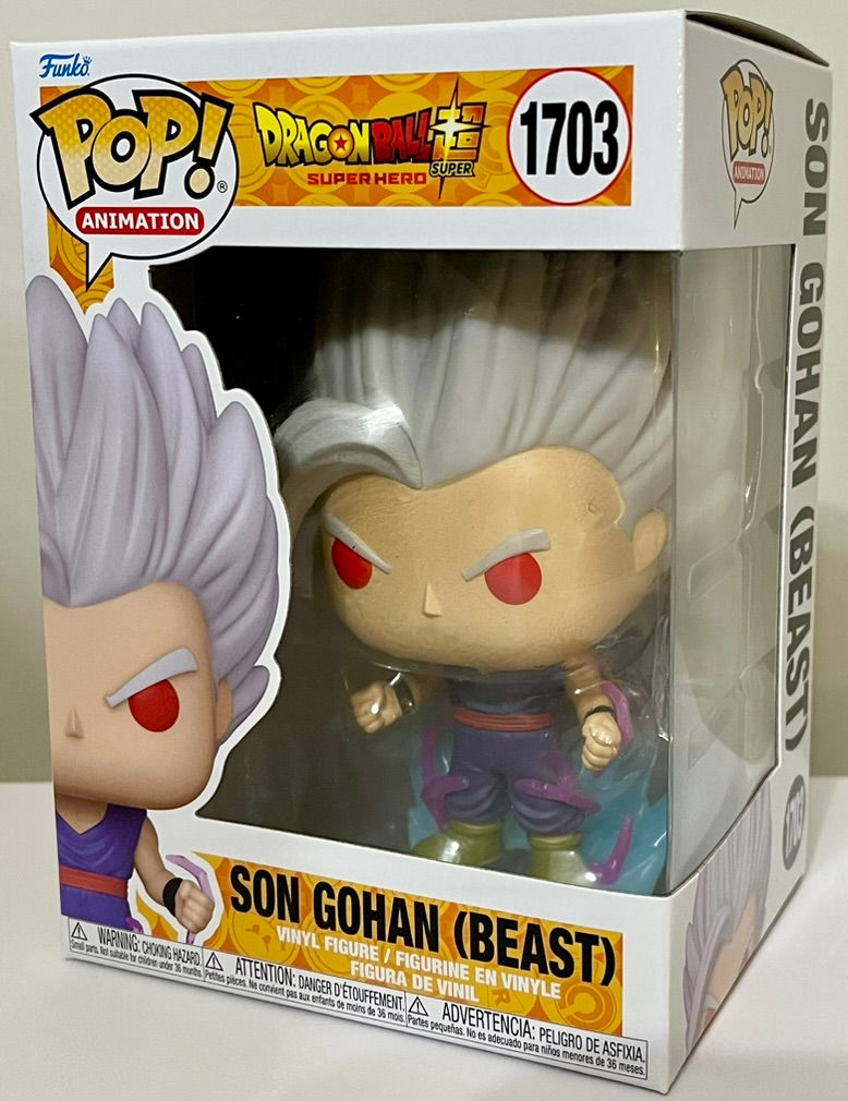 Dragon Ball Super: Super Hero Son Gohan (Beast) Funko Pop! Vinyl Figure #1703