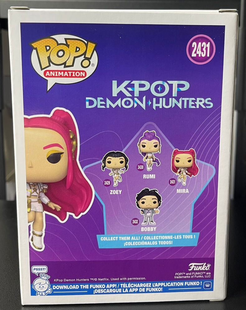 Thumbnail: KPop Demon Hunters Mira Funko Pop 2431 Vinyl Figure