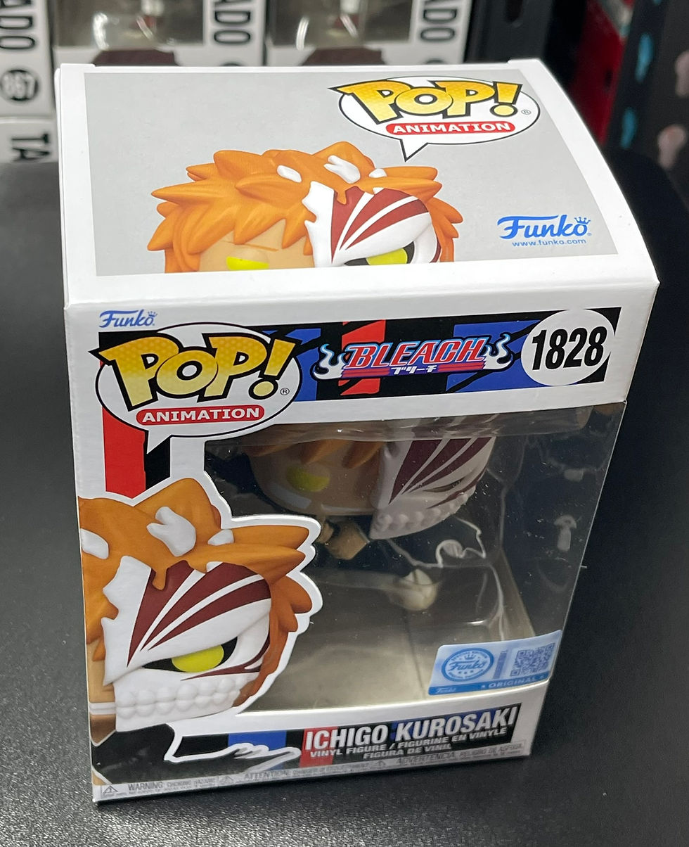 Thumbnail: Bleach Ichigo Kurosaki (Half Face) Funko Pop! #1828 – GameStop Exclusive