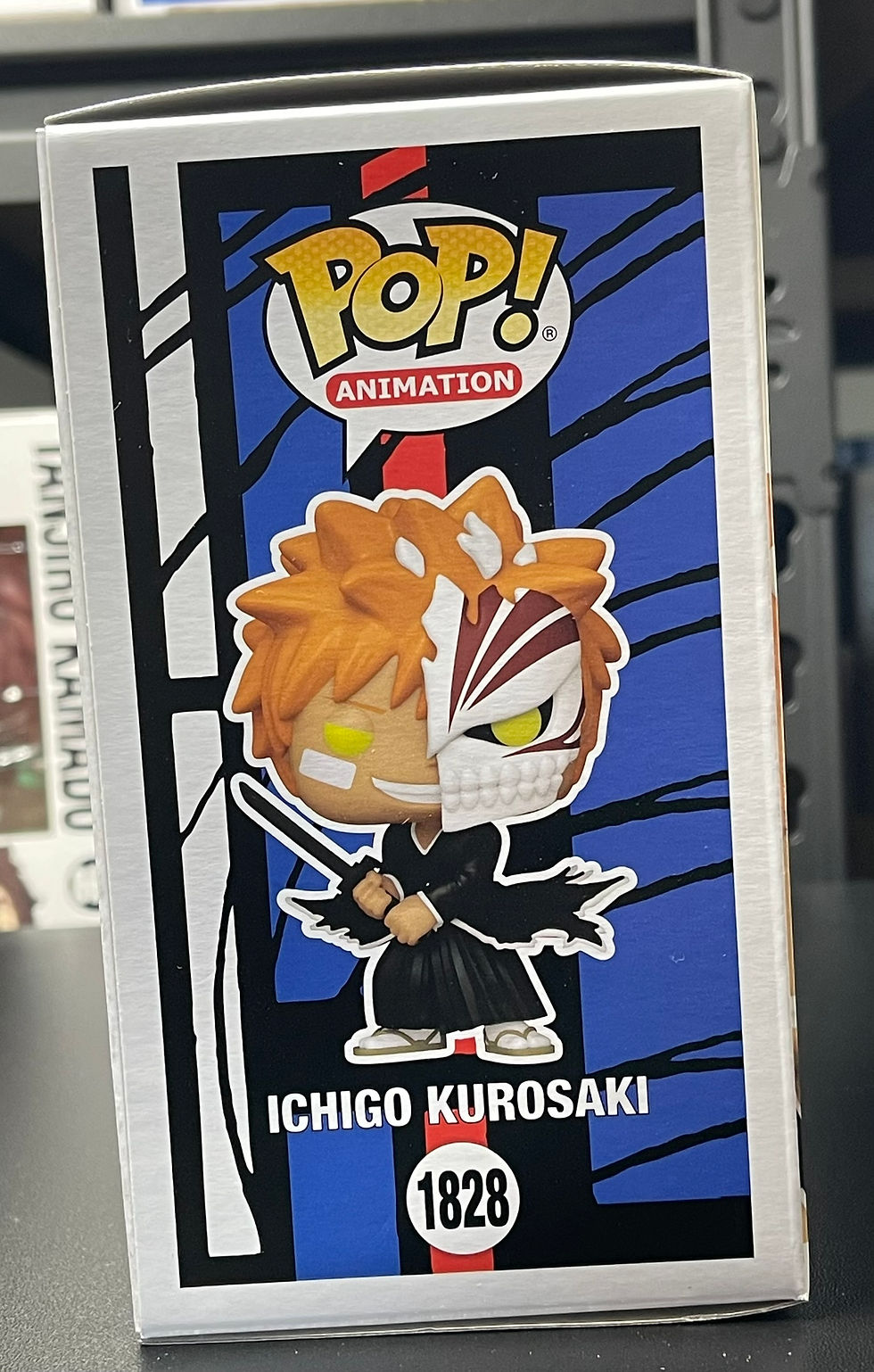 Thumbnail: Bleach Ichigo Kurosaki (Half Face) Funko Pop! #1828 – GameStop Exclusive