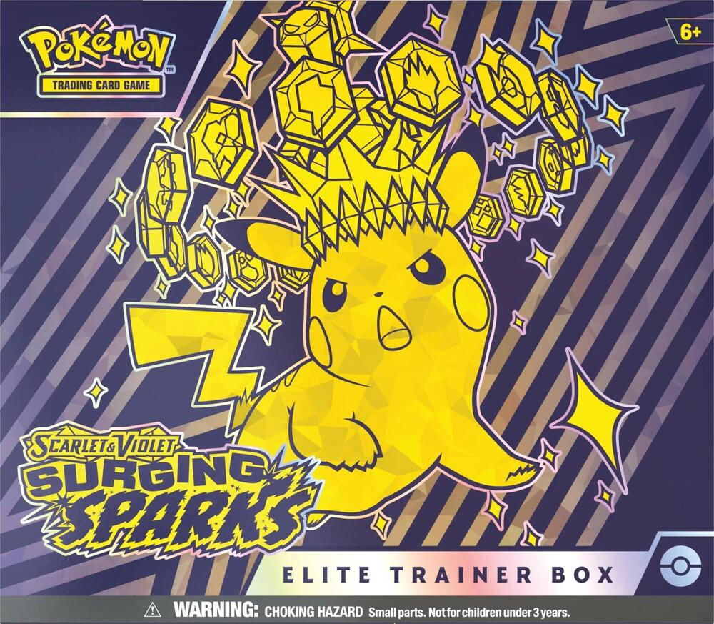 Pokemon TCG: Surging Sparks Elite Trainer Box - SV08