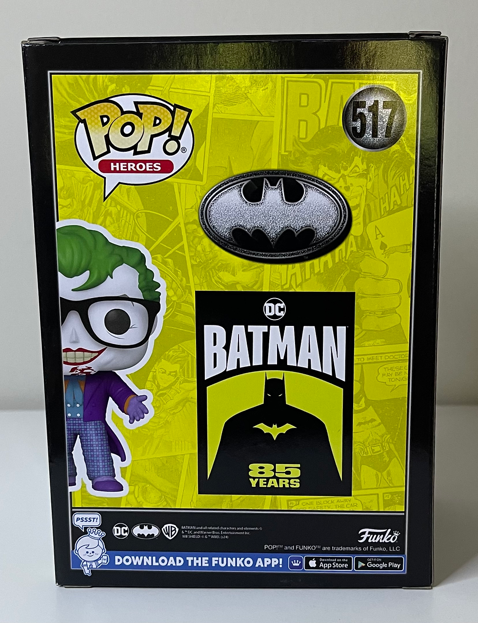 Thumbnail: DC Comics The Joker with Teeth Funko Pop! Vinyl Figure #517