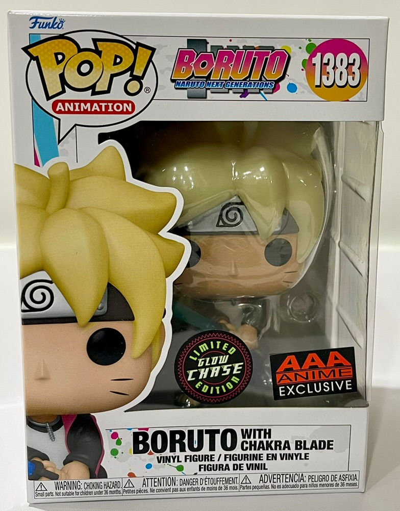 Boruto with Chakra Blade Funko Pop! Vinyl Figure #1383 AAA Anime Exclusive CHASE