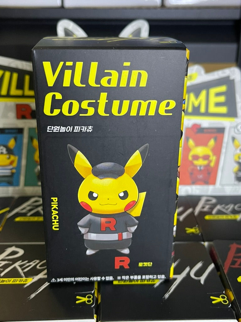 Pokemon Pikachu Villain Costume Figure – Team Rocket