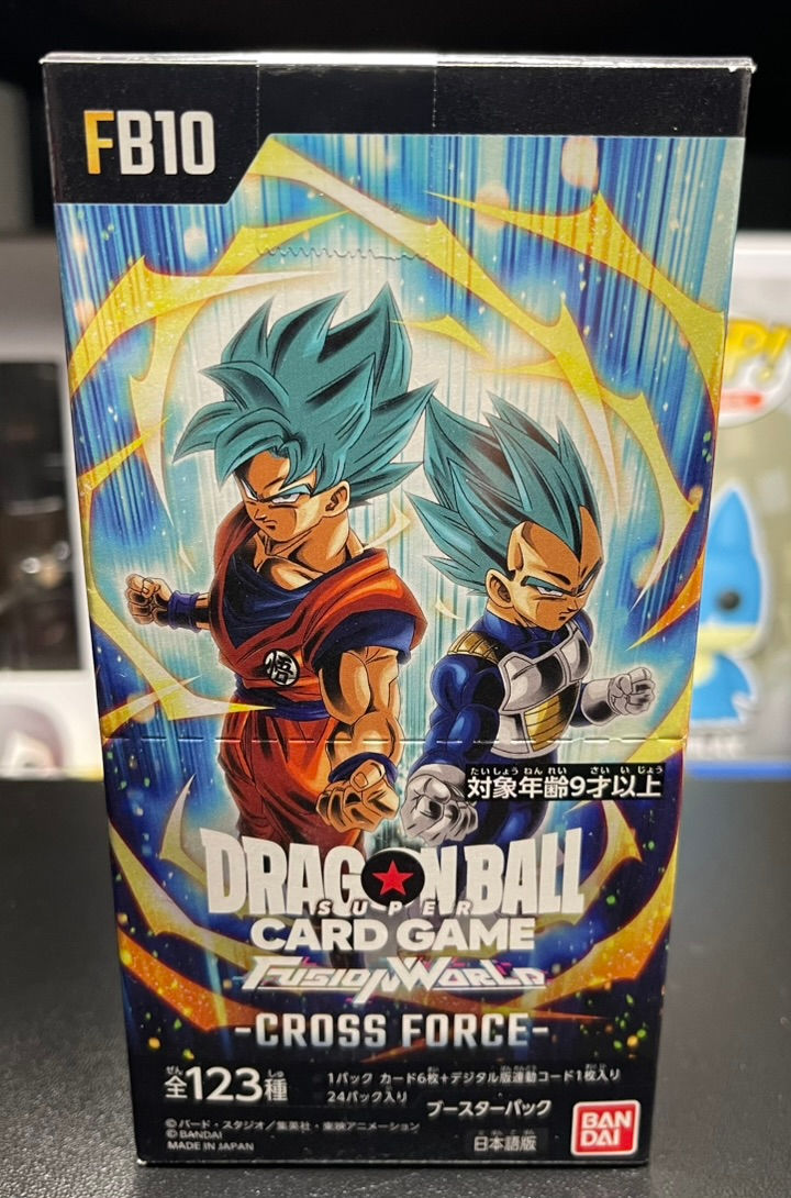 Dragon Ball Super FB10 Cross Force Booster Box Japanese