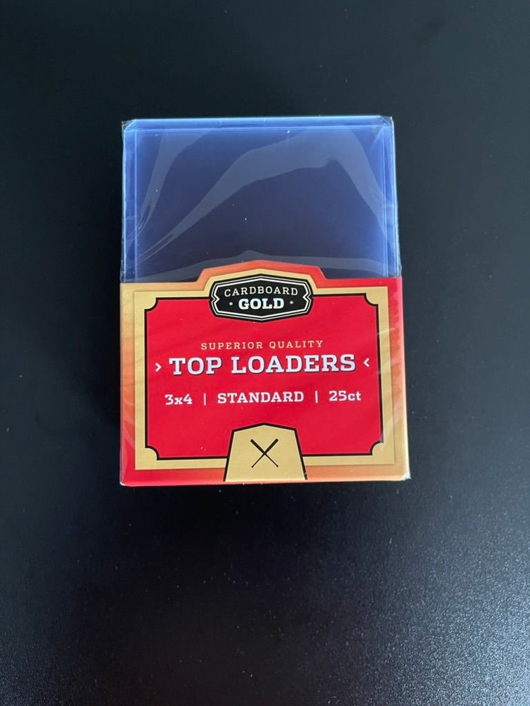 Cardboard Gold 3x4 Top-Loader for Standard Size Cards (25 ct)