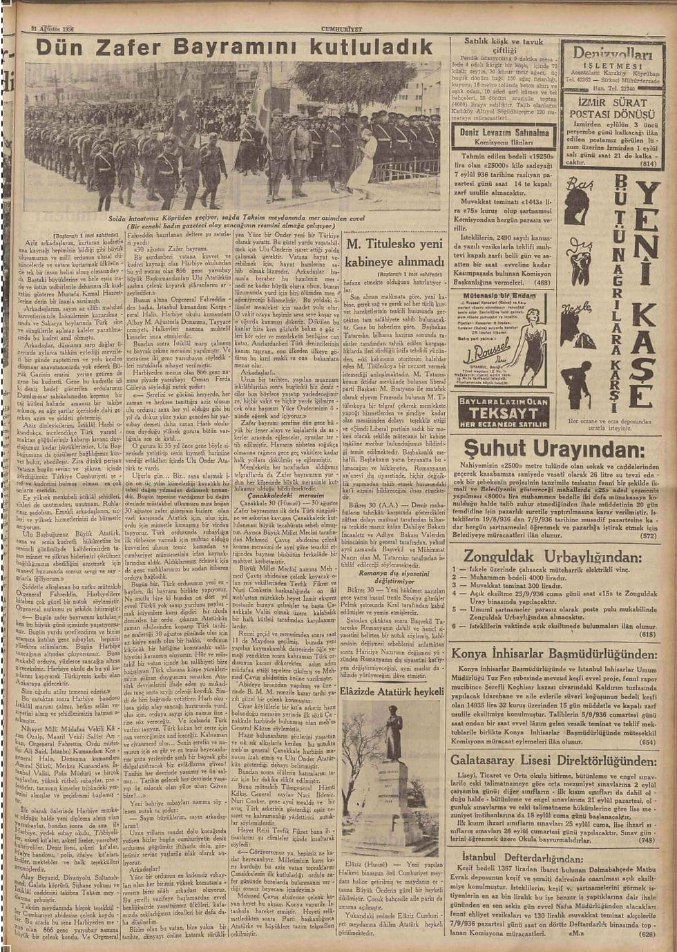 31 Ağustos 1936