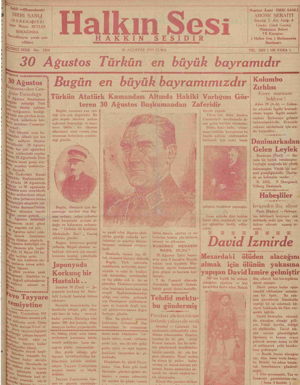 30 Ağustos 1935