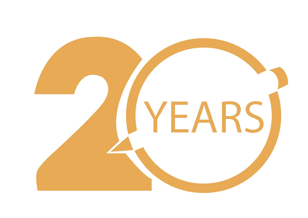 20 years logo design Cedar Hill Prep School