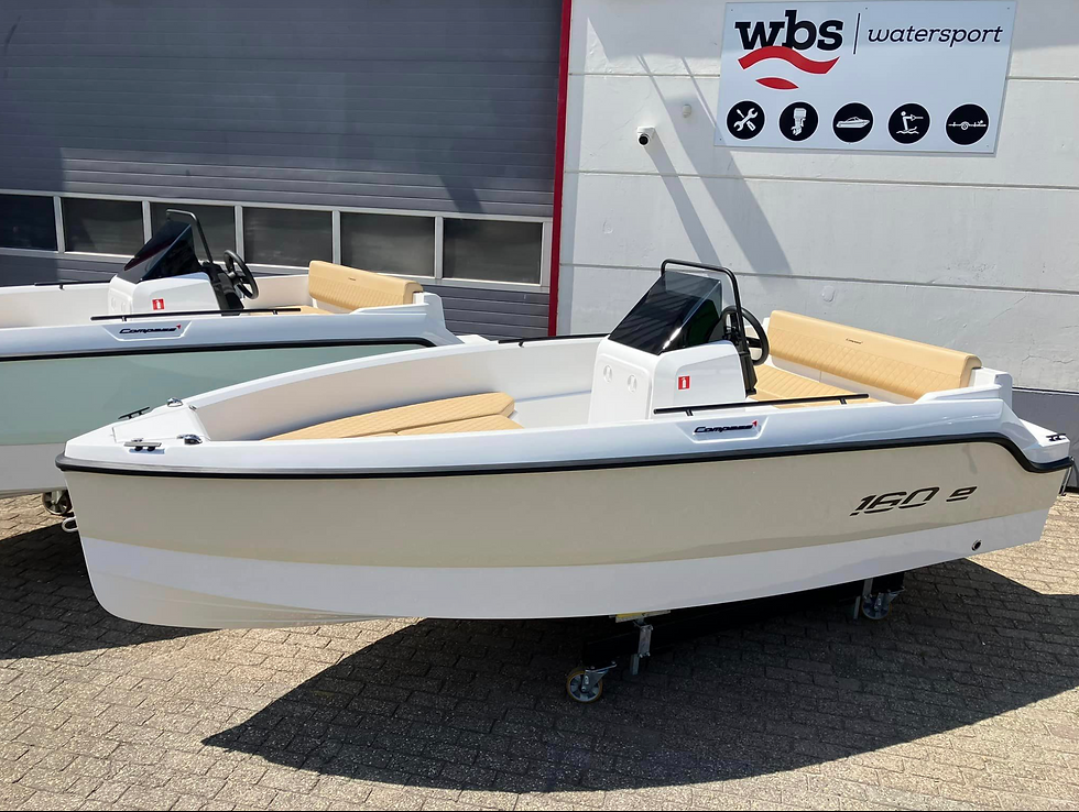 Afbeelding van de compacte en wendbare Compass 160E sportboot
