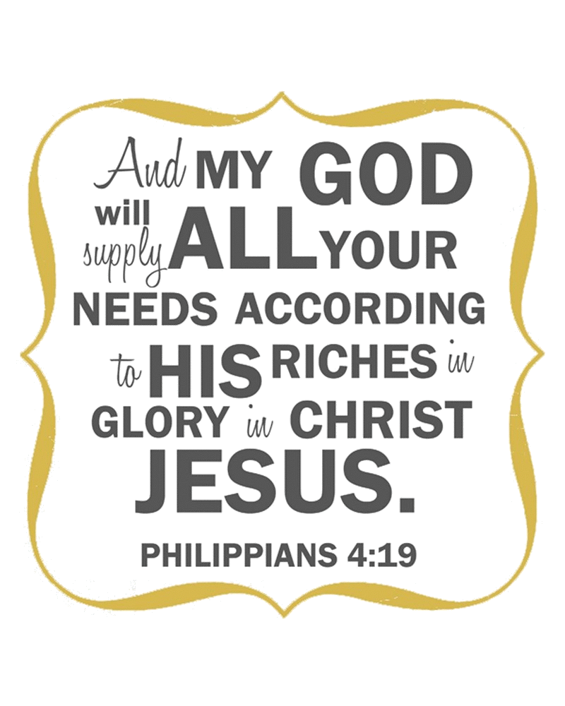 Phil 4:19