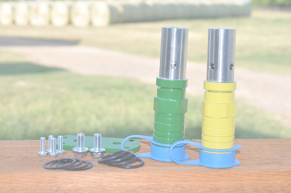 ISO quick coupler replacement conversion kit for John Deere 50,55,60,70 series tractors