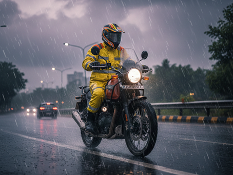 Monsoon Mastery: Your Essential Guide to Safe Motorbike Riding in the Indian Rains