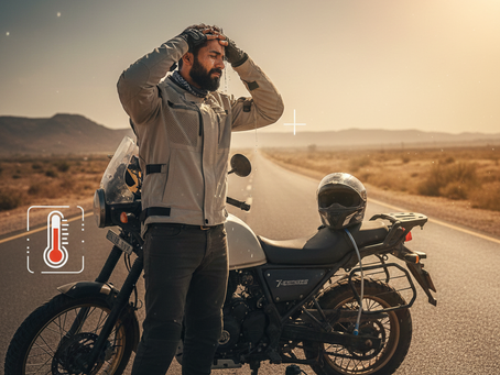 summer motorbiker riding tips