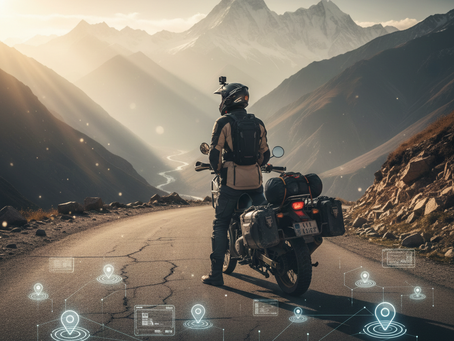 long distance motorbike ride