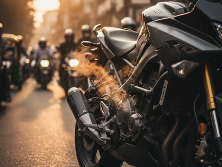 🔥 Why is Your Motorbike Overheating in Traffic? (And How to Fix it in India)