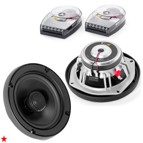 C5525X JL AUDIO 51/4" 2WAY CAR SPEAKERS WITH CROSSOVERS SILK TWEETERS 225 W 702MOTORINGLASVEGAS