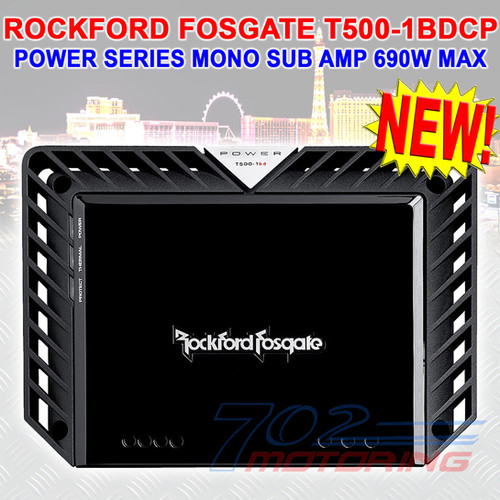 Rockford Fosgate T500-1bd CP アンプ 【公式通販】