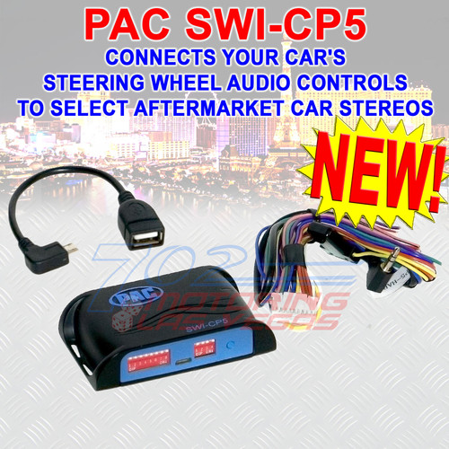 NEW PAC SWICP5 STEERING WHEEL CONTROL RETENTION UNIVERSAL INTERFACE