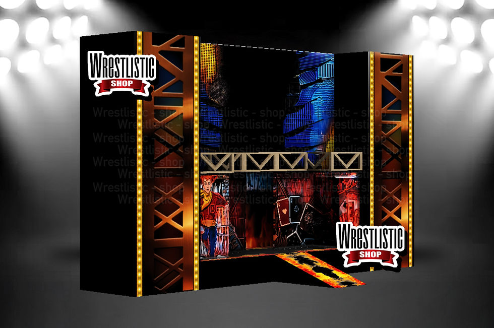 wwe wrestlemania 42 action figure stage
