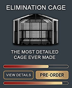 wwe elimination chamber play-set cage