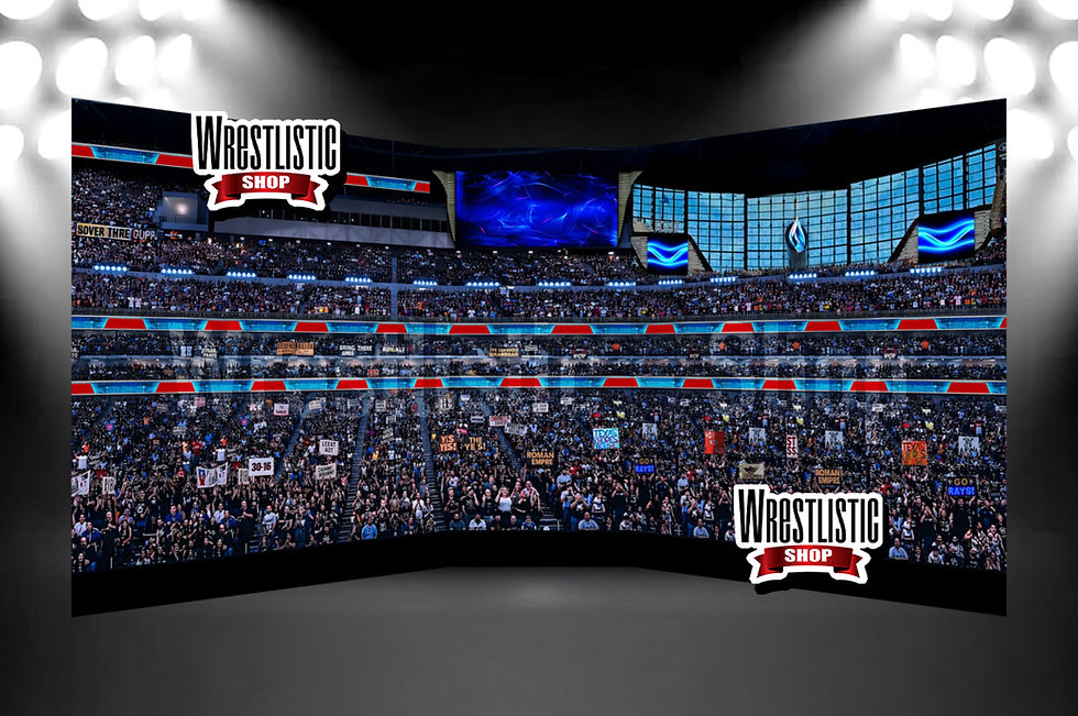 wwe stadium crowd popup action figure