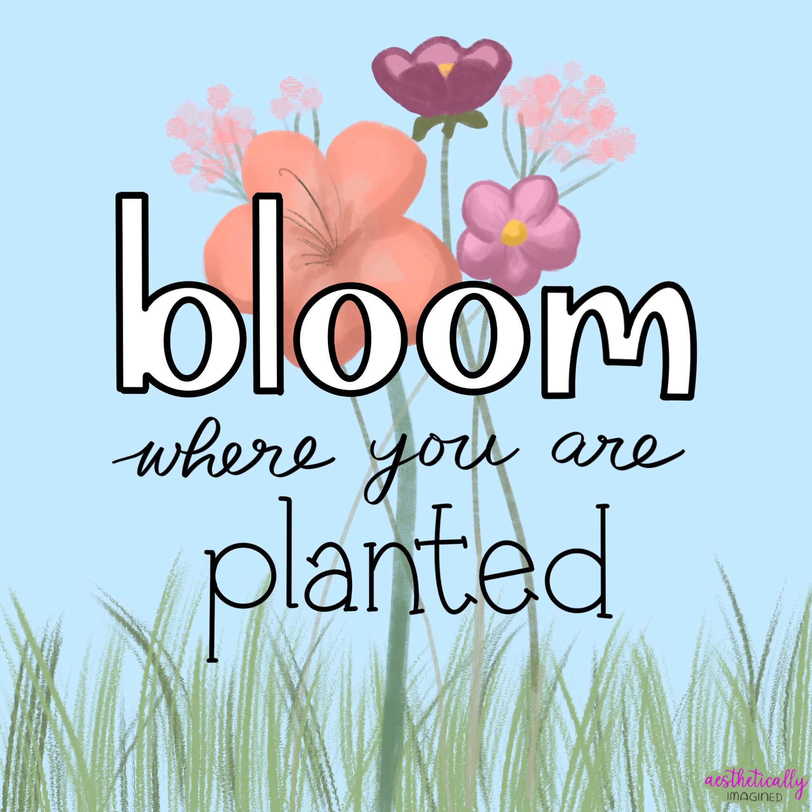 Bloom Where You Are Planted