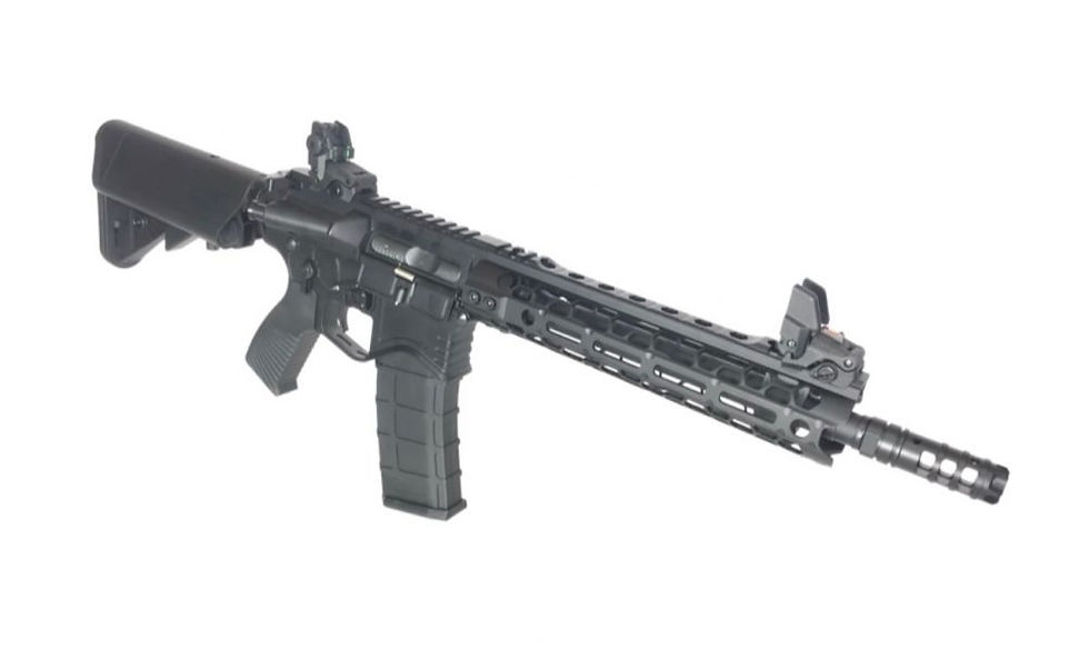 Thumbnail: Golden Eagle 9.5" M4 Gas Blowback Rifle (Full Metal Black)