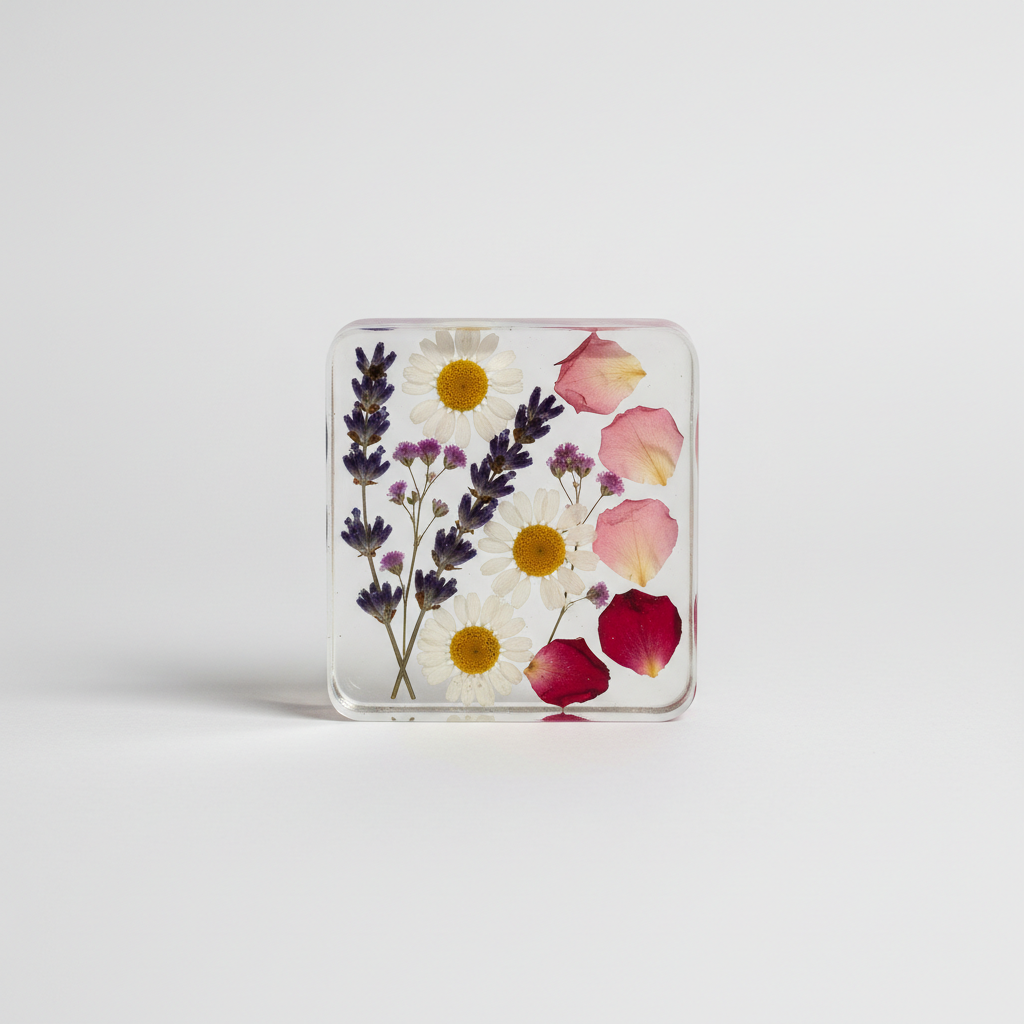 Dried Flower Resin Art