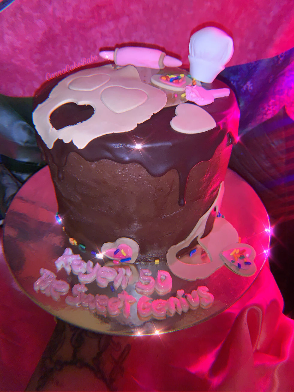 6 inch Chocolate hazelnut