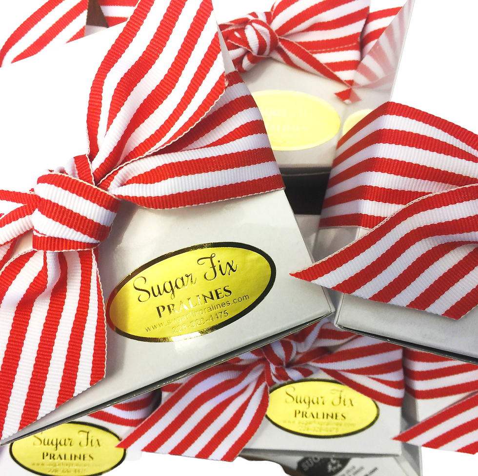Thumbnail: Praline Mini Gift Box Favor (White)