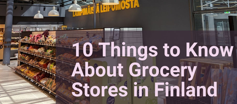 10 Things to Know About Grocery Stores in Finland