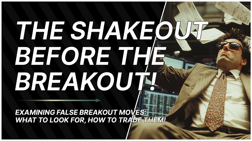 The Shakeout Before the Breakout!