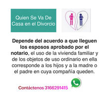 Quien Se Va De Casa en el Divorcio