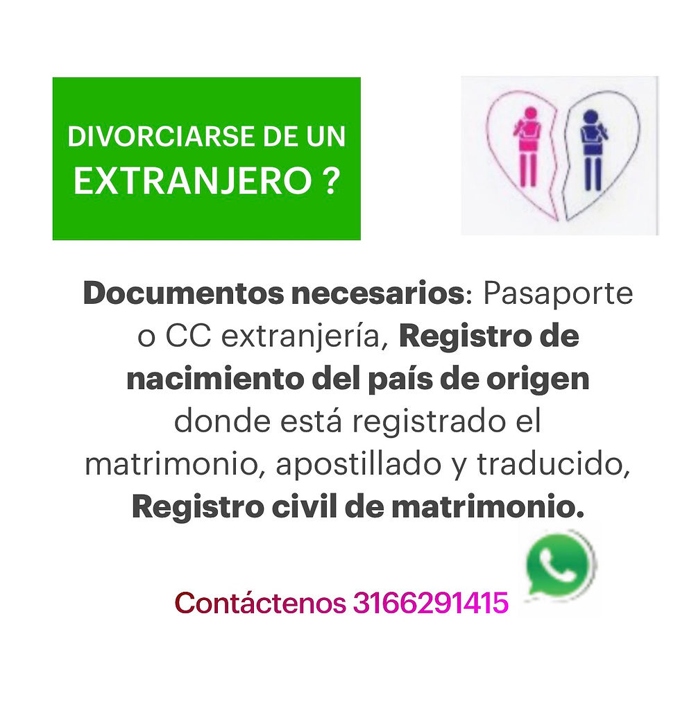 Necesita estar de acuerdo en las condiciones del divorcio
