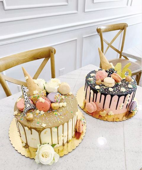 Ice Cream Drip Cake