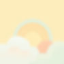 A soft, uplifting illustration featuring abstract elements like gentle rays of sunlight, p