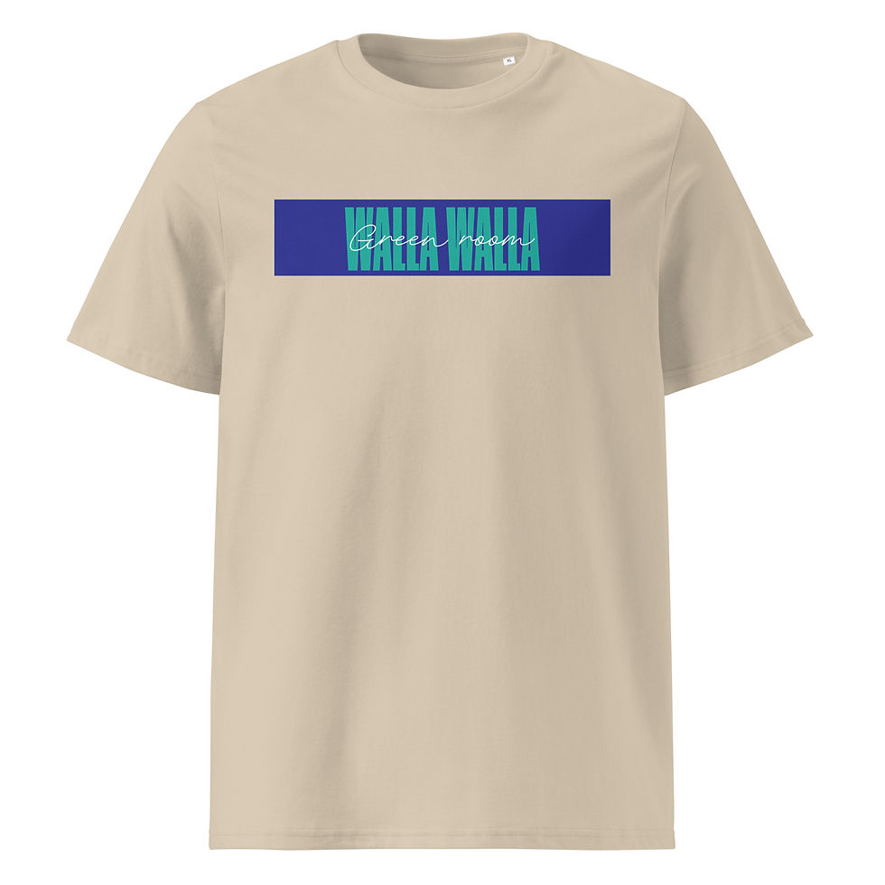 Thumbnail: Walla Walla Green Room Unisex Organic Cotton T-Shirt