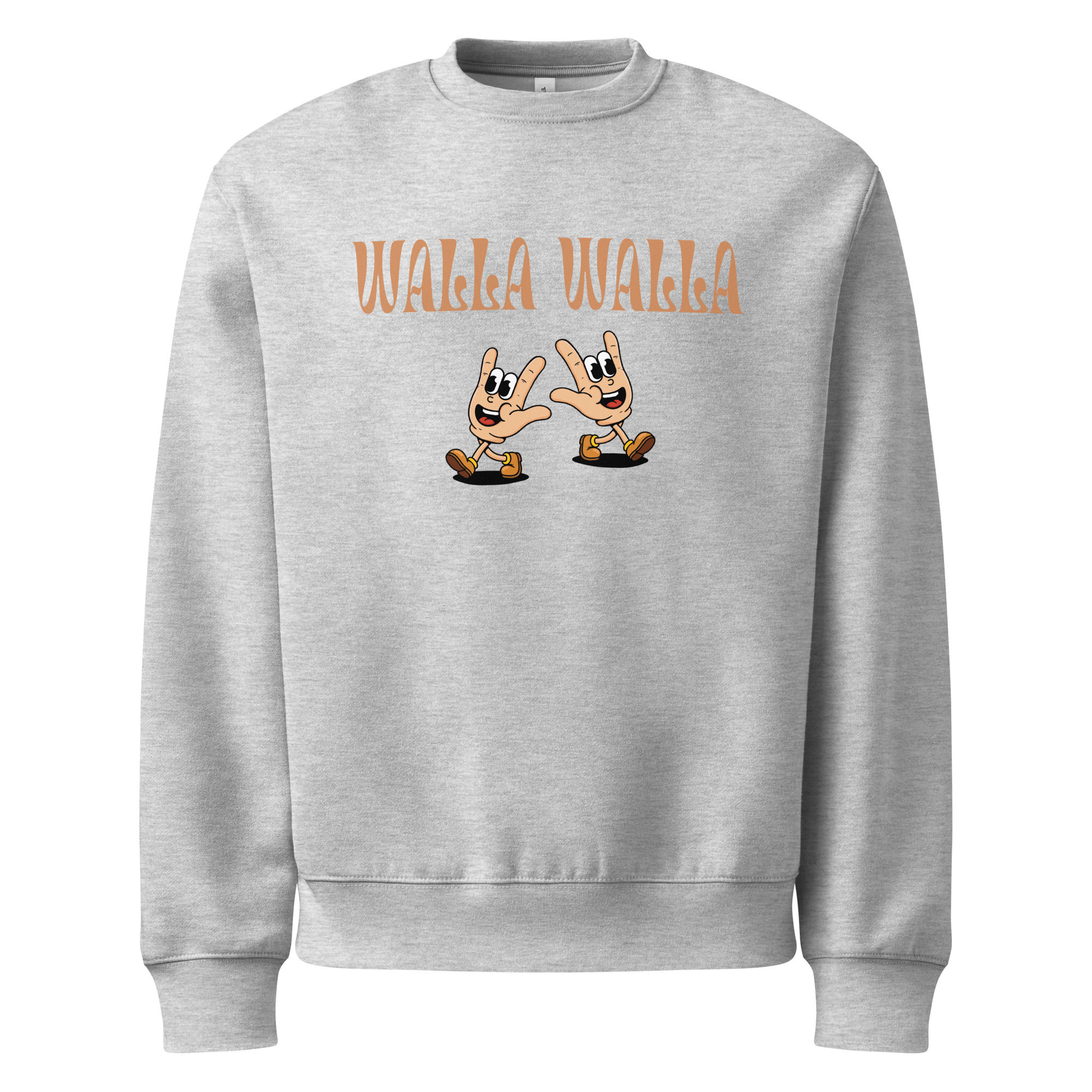 Walla Walla Mascot Oversized heavyweight sweatshirt