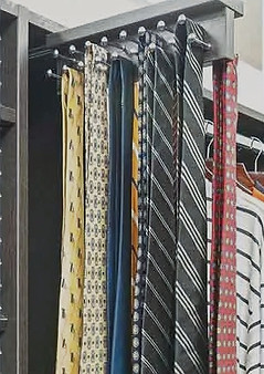 Closet Tie Rack installed in Silver Spring Maryland