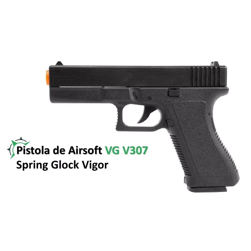 Pistola AirSoft Glock V307 Spring 6mm