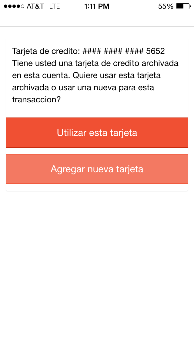 Escoga medio de Pago