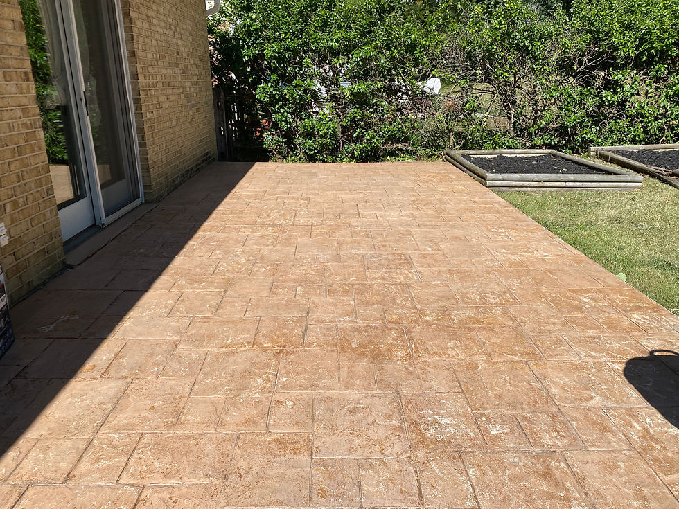 Back Patio - After
