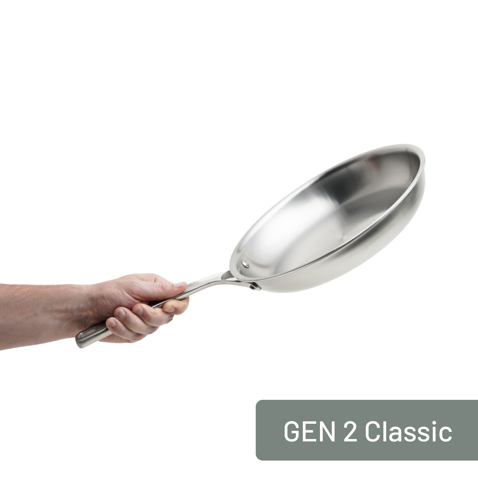 11” Carbon Clad® Classic – 3 Ply Carbon Steel Frying Pan - GEN 2