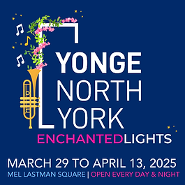 Yonge North York Enchanted Lights 2025