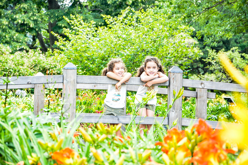 In the Montreal Botanical Garden