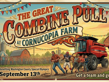 The Great Combine Pull at Cornucopia Farm to be Sept. 13