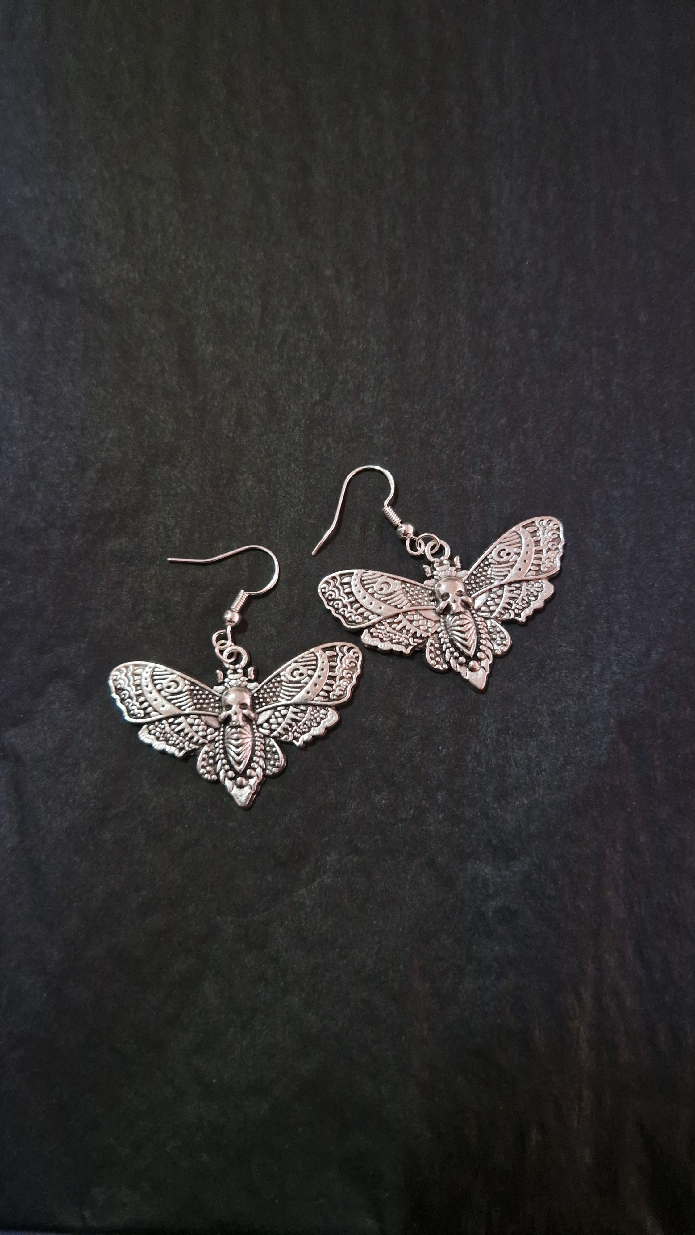 Large Moth Earrings