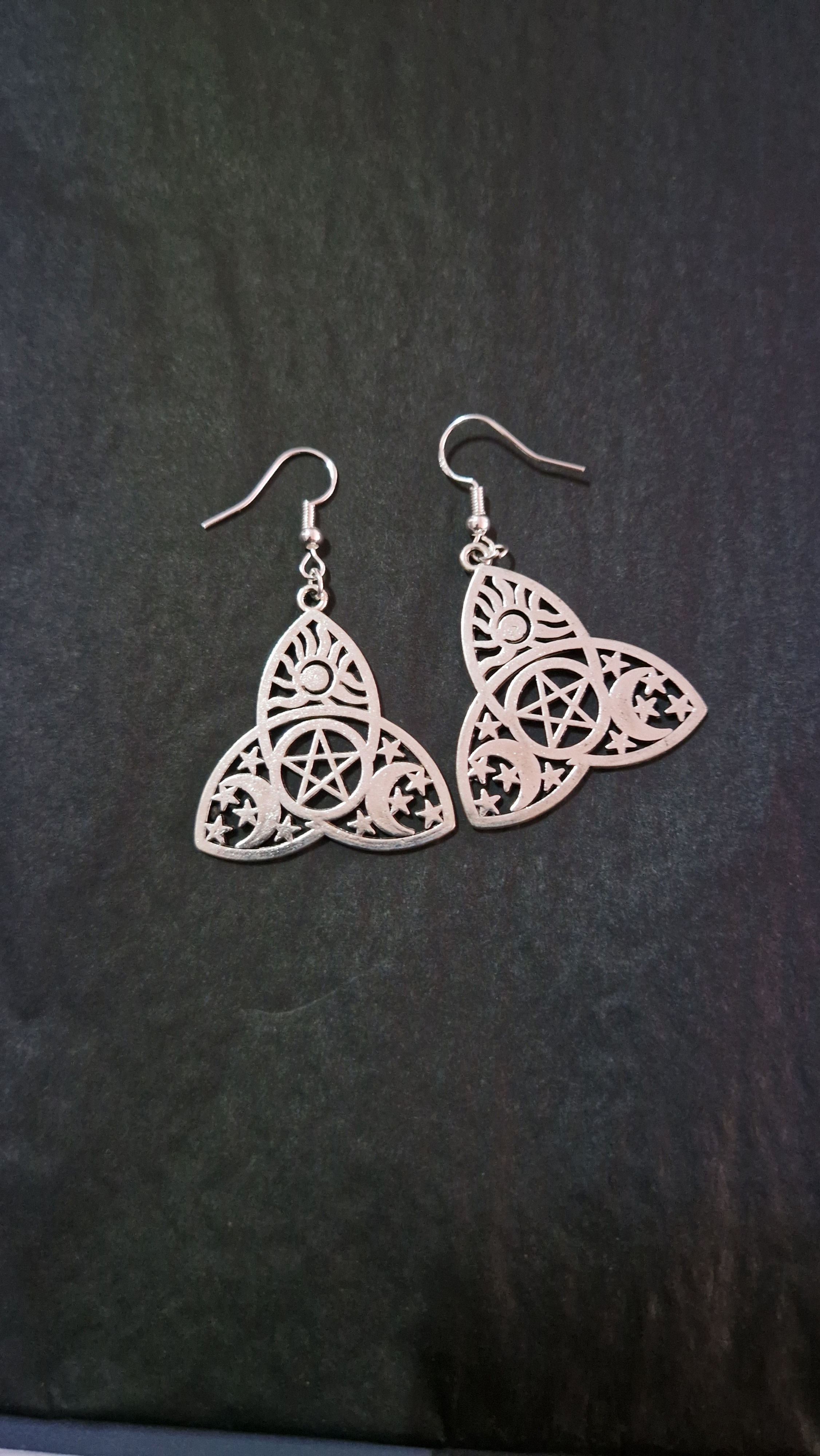 Triquetra Earrings