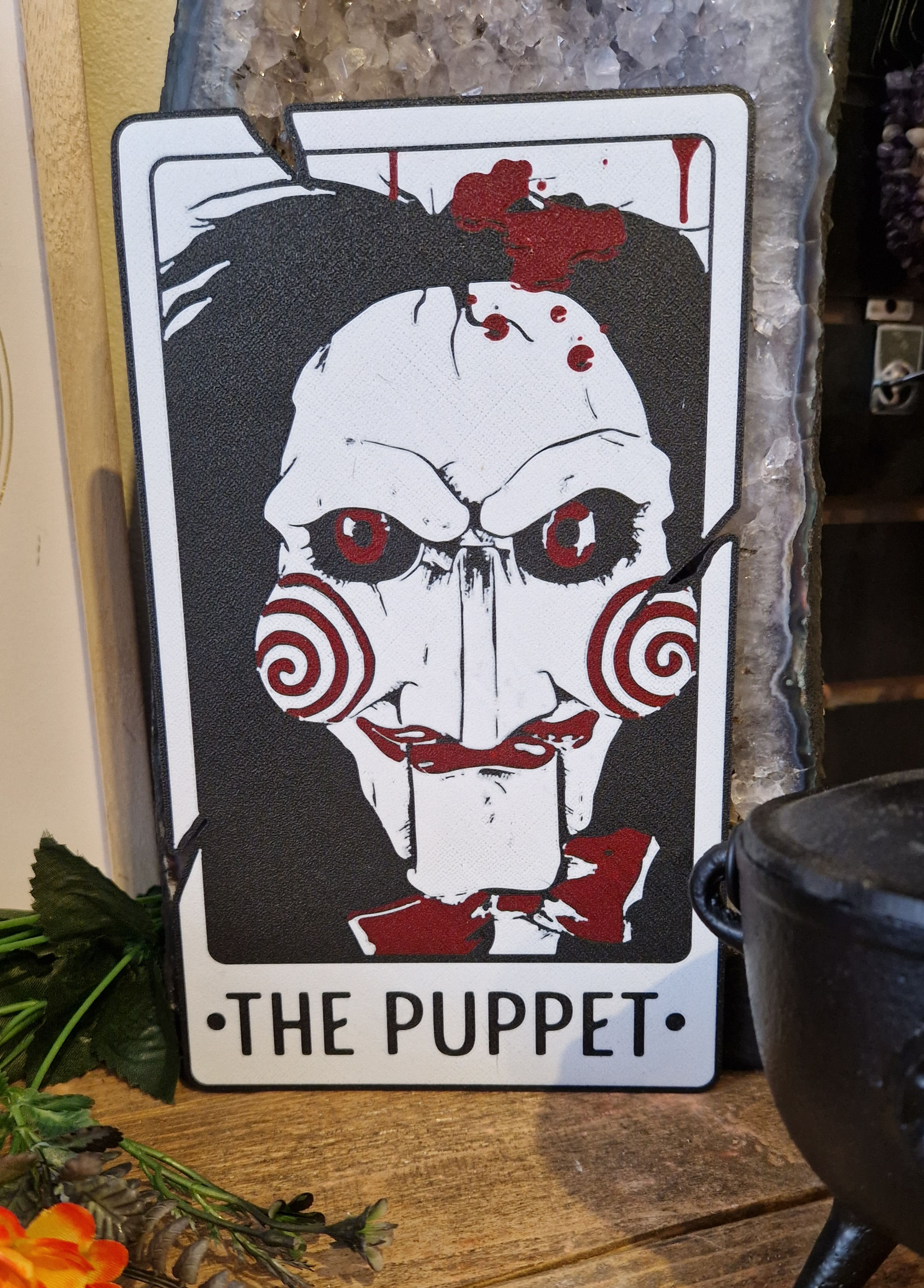 The Puppet Horror Tarot Card Wall Art